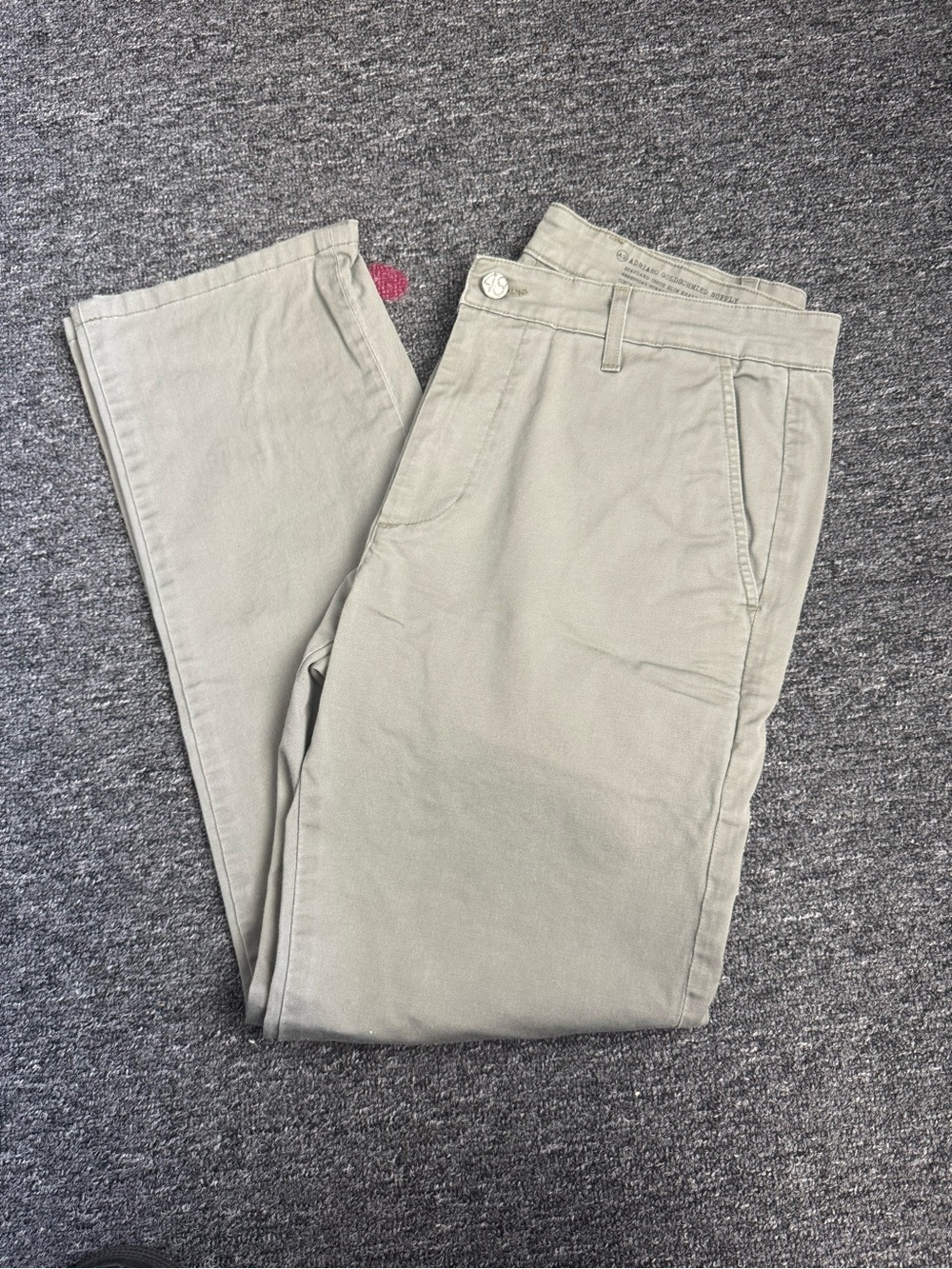 AG Slim Khaki’s Adriano Goldschmied